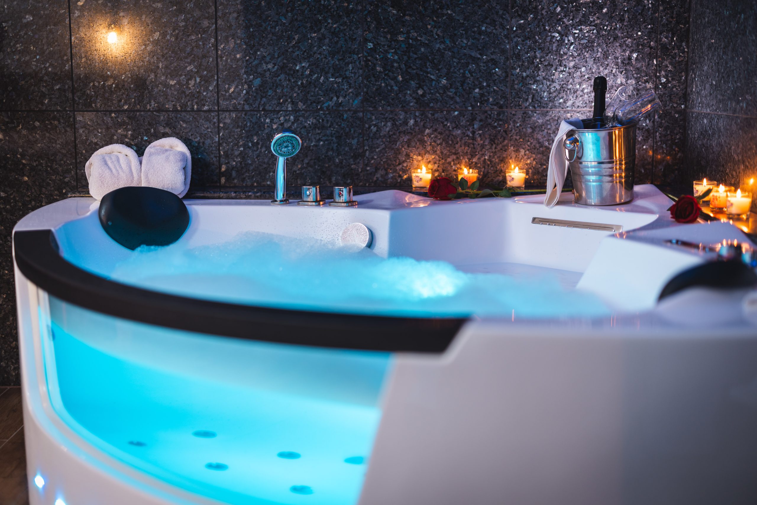 Jacuzzi v sobi